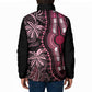 Polynesia Mixed African Dashiki Padded Jacket Afro-pacific Culture - Pink