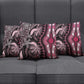 Polynesia Mixed African Dashiki Pillow Cover Afro-pacific Culture - Pink