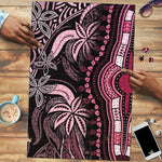Polynesia Mixed African Dashiki Puzzle Afro-pacific Culture - Pink