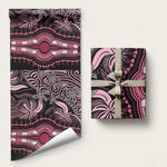 Polynesia Mixed African Dashiki Wrapping Paper Afro-pacific Culture - Pink - African Pride