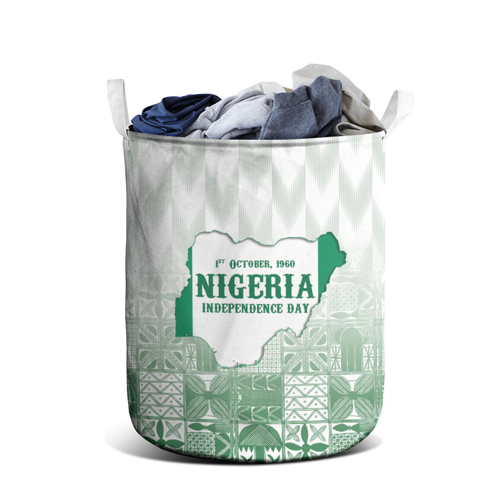 Proudly Nigerian Independence Day 1960 Laundry Basket