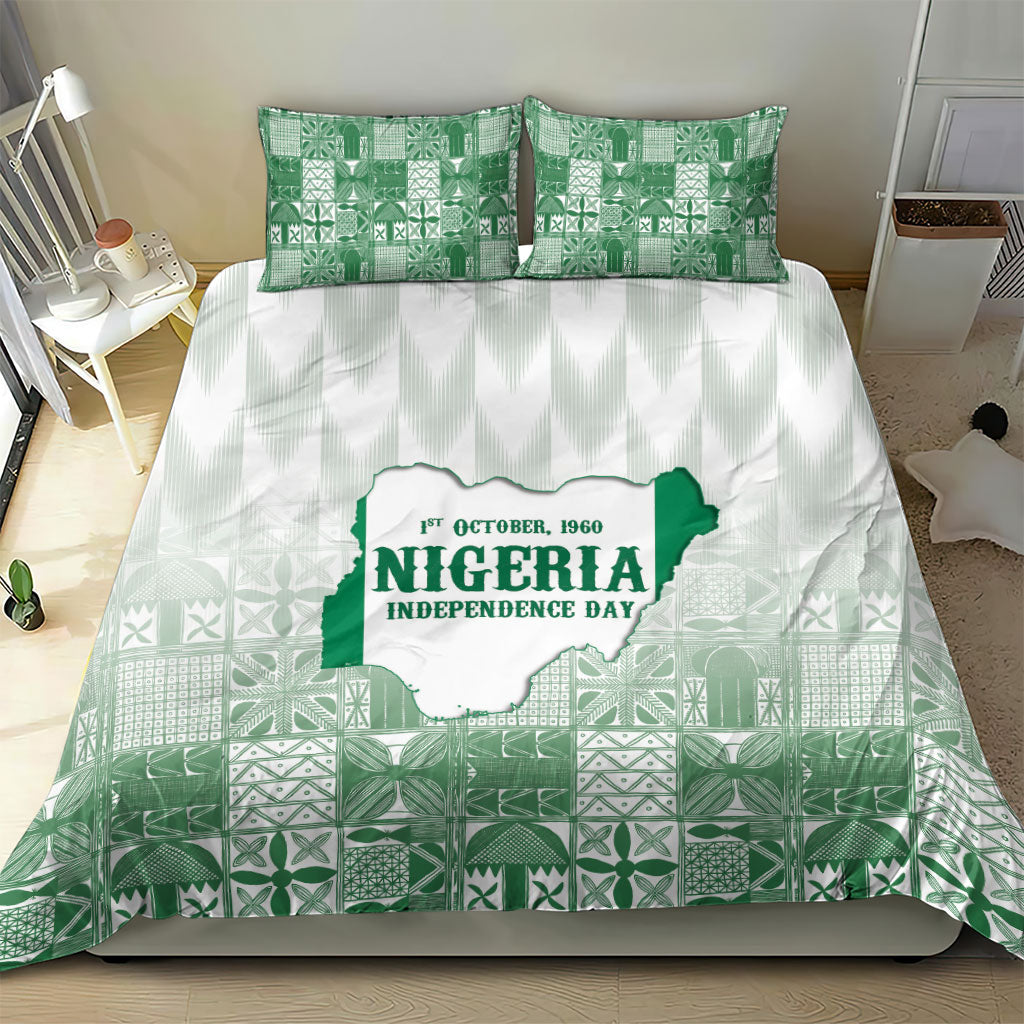 Proudly Nigerian Independence Day 1960 Bedding Set