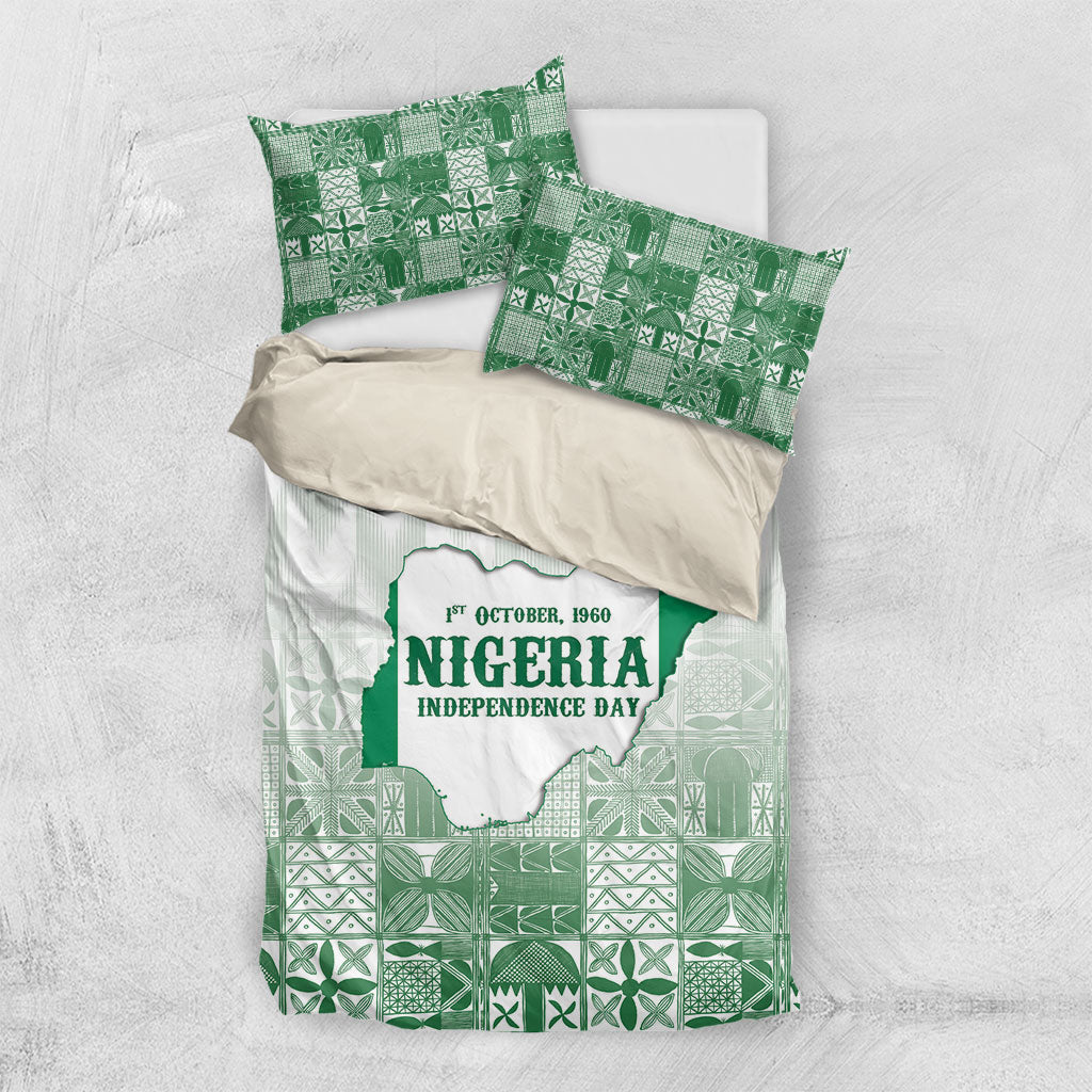 Proudly Nigerian Independence Day 1960 Bedding Set