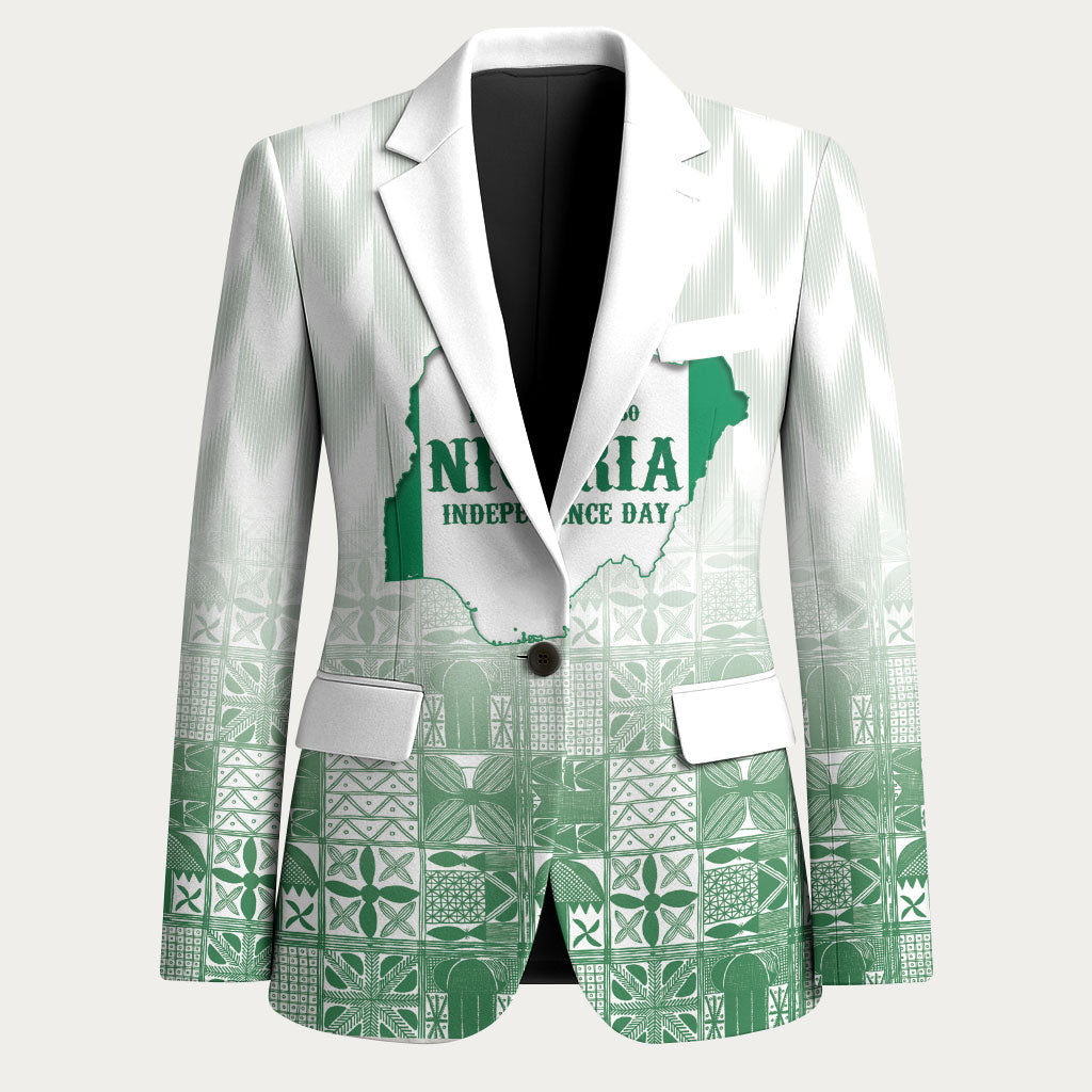 Proudly Nigerian Independence Day 1960 Personalized Blazer