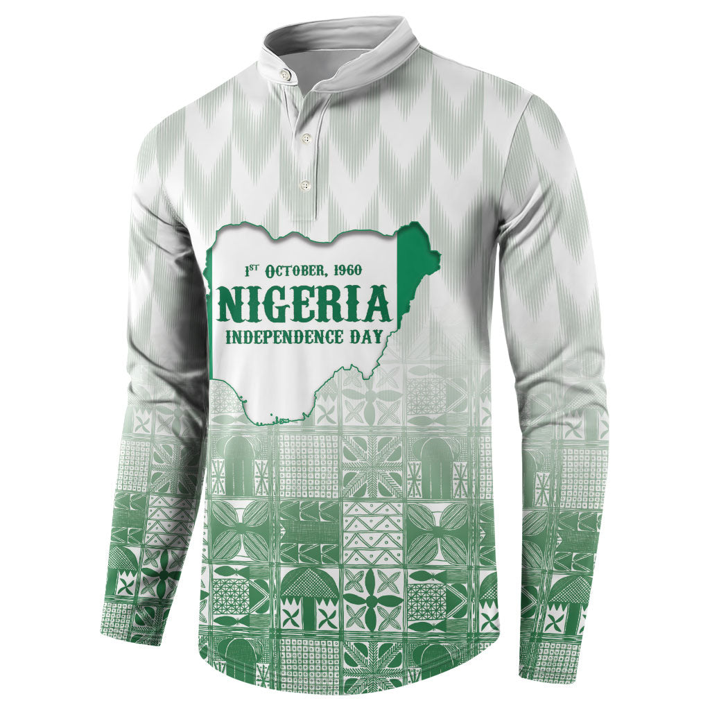 Proudly Nigerian Independence Day 1960 Personalized Button Sweatshirt