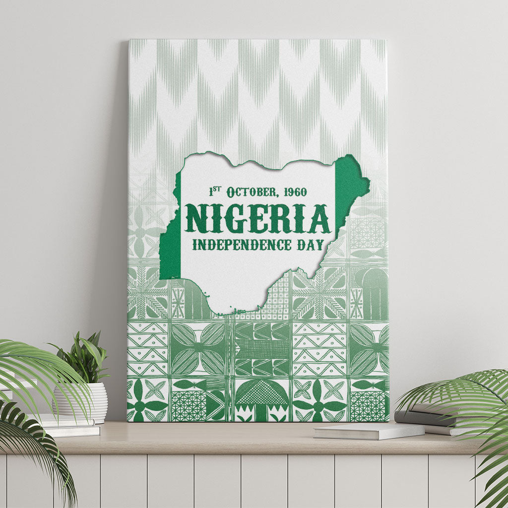 Proudly Nigerian Independence Day 1960 Canvas Wall Art