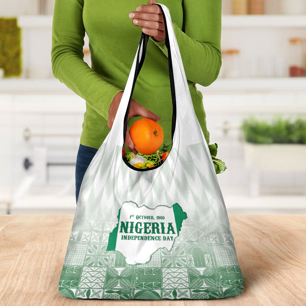 Proudly Nigerian Independence Day 1960 Grocery Bag