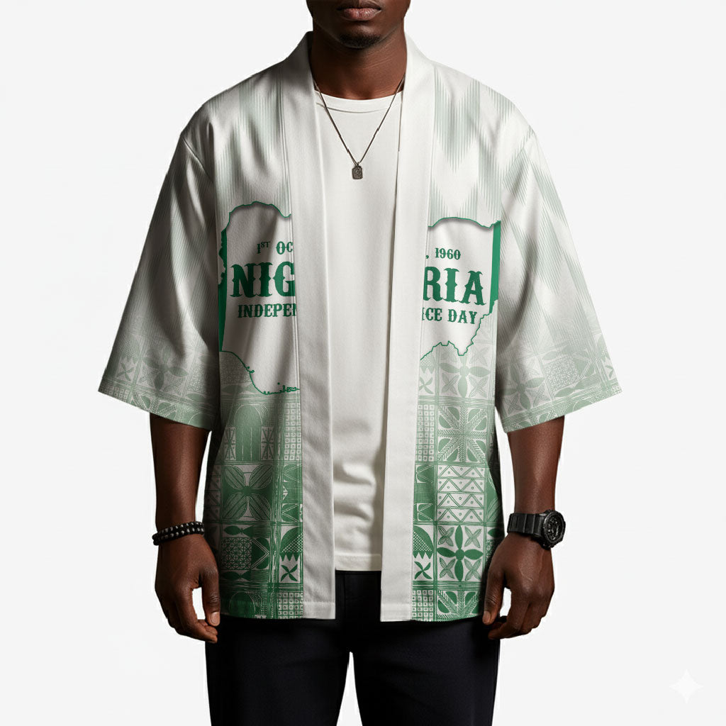 Proudly Nigerian Independence Day 1960 Personalized Kimono