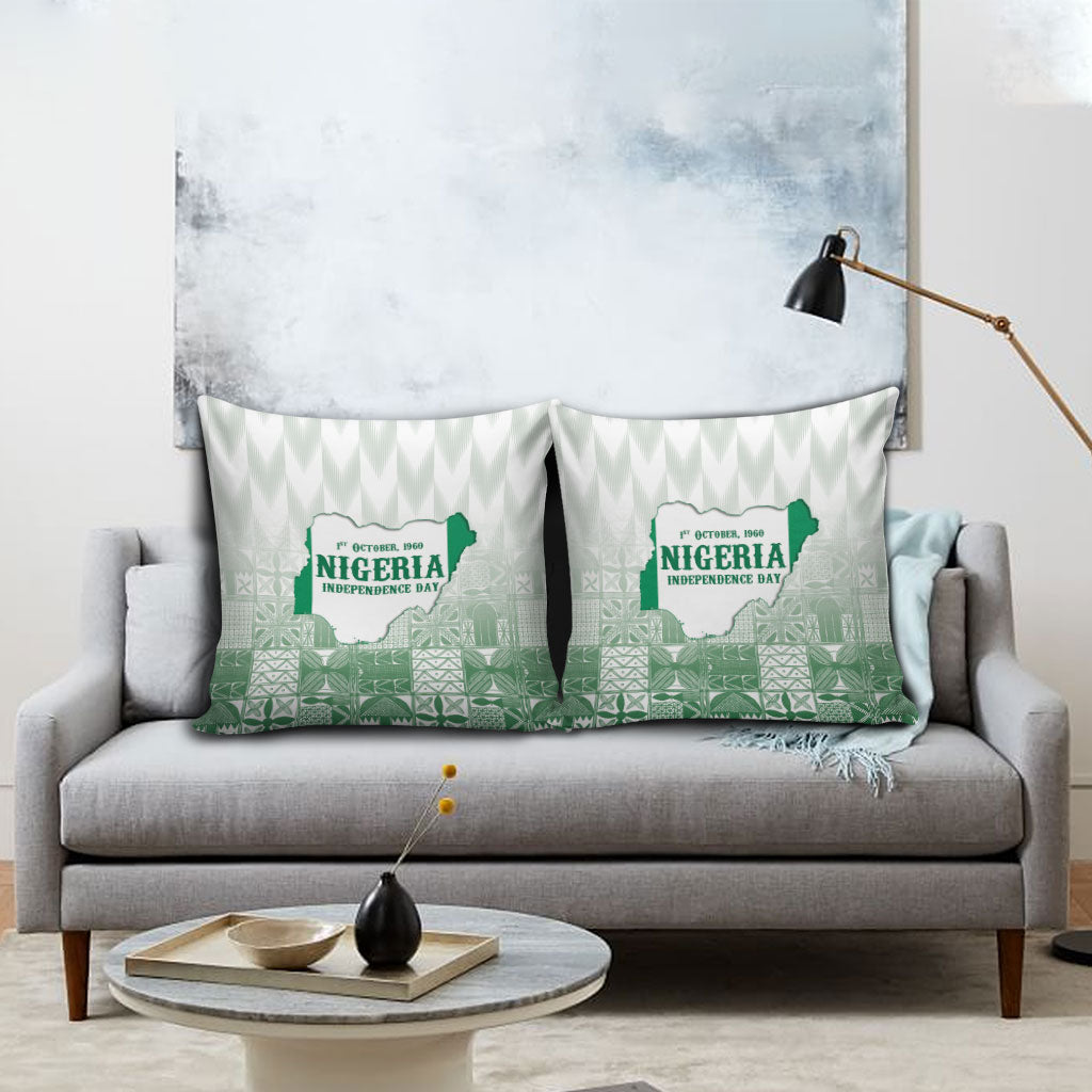 Proudly Nigerian Independence Day 1960 Pillow Cover