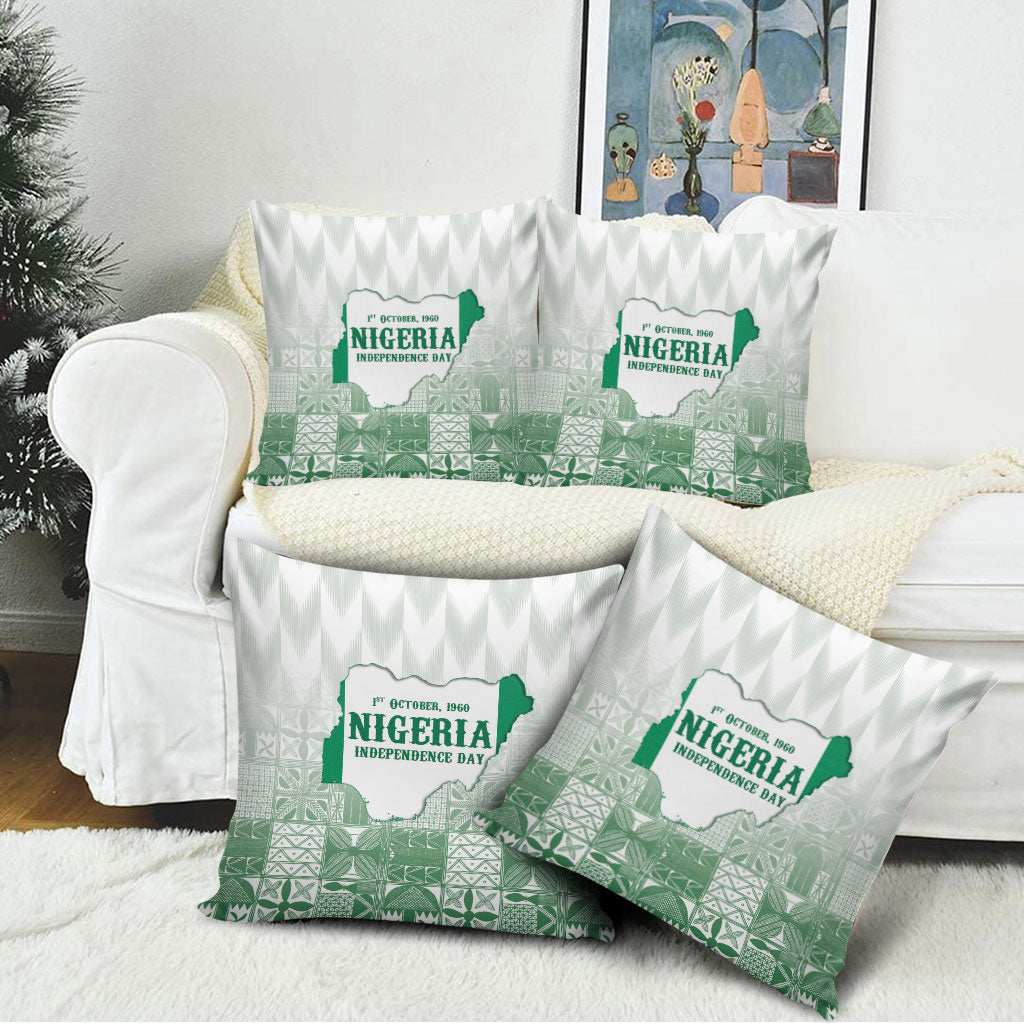 Proudly Nigerian Independence Day 1960 Pillow Cover