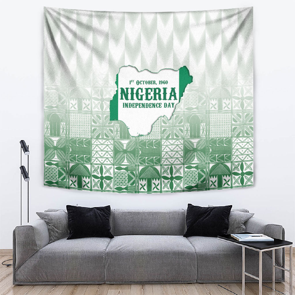 Proudly Nigerian Independence Day 1960 Tapestry