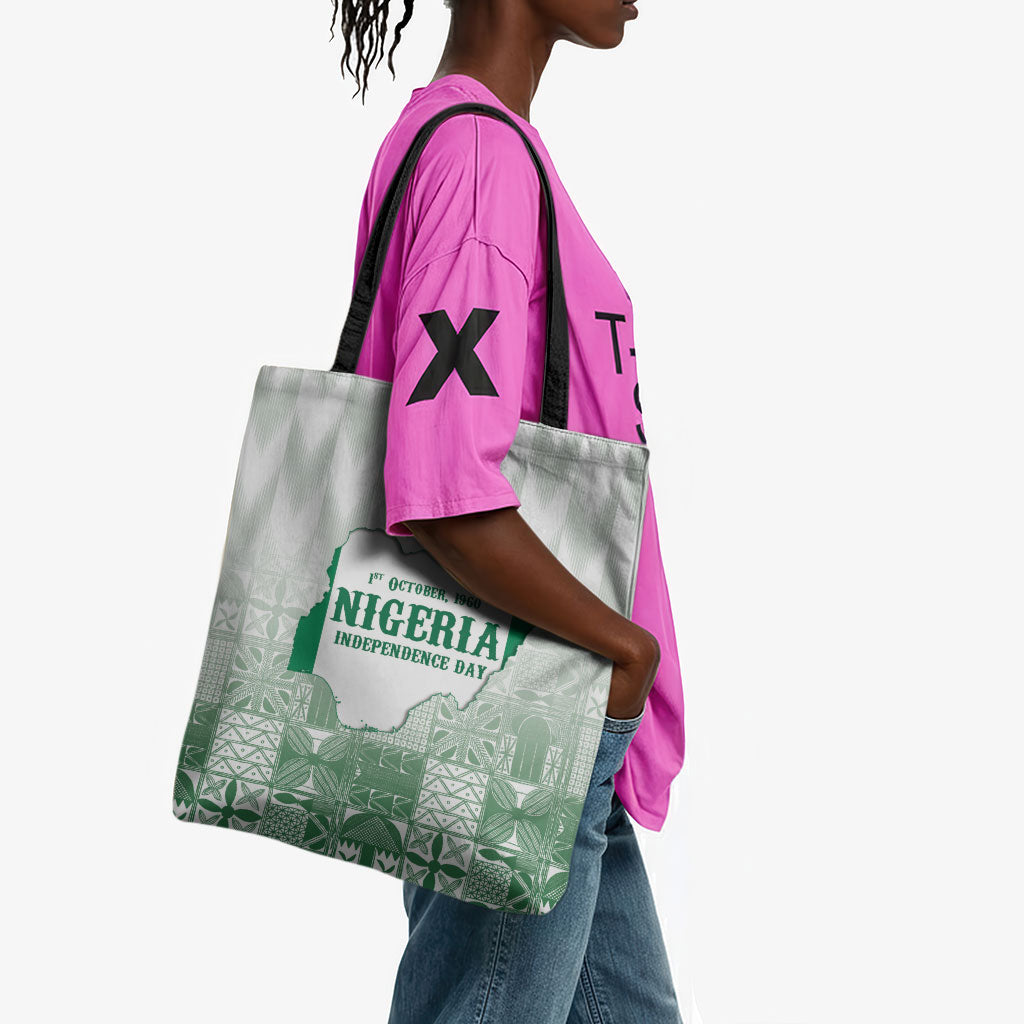 Proudly Nigerian Independence Day 1960 Tote Bag