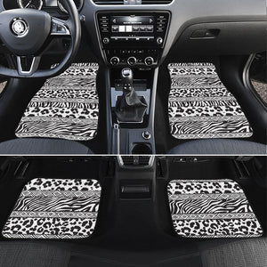 Nigeria Traditional Coral Bead Attire Car Mats African Tribal Element Wild Animal Skins