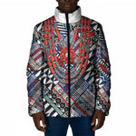 Nigeria Traditional Coral Bead Attire Padded Jacket Tribal African Style