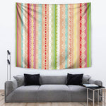Nigerian Aso Oke African Ethnic Stripes Tapestry