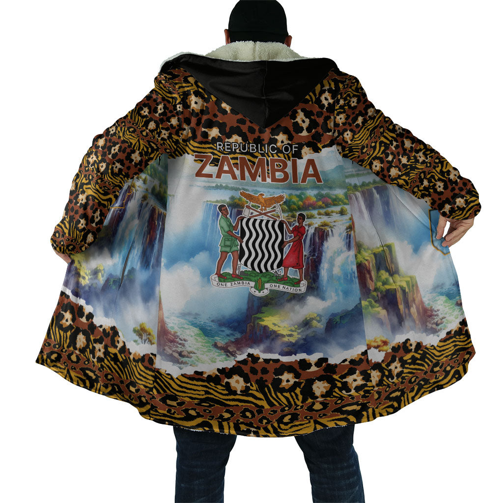 Zambian Heritage Independence 1964 Cloak Traditional African Seamless Pattern