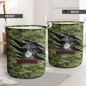 Montford Point Marines Laundry Basket African American Breaking Barriers 1942