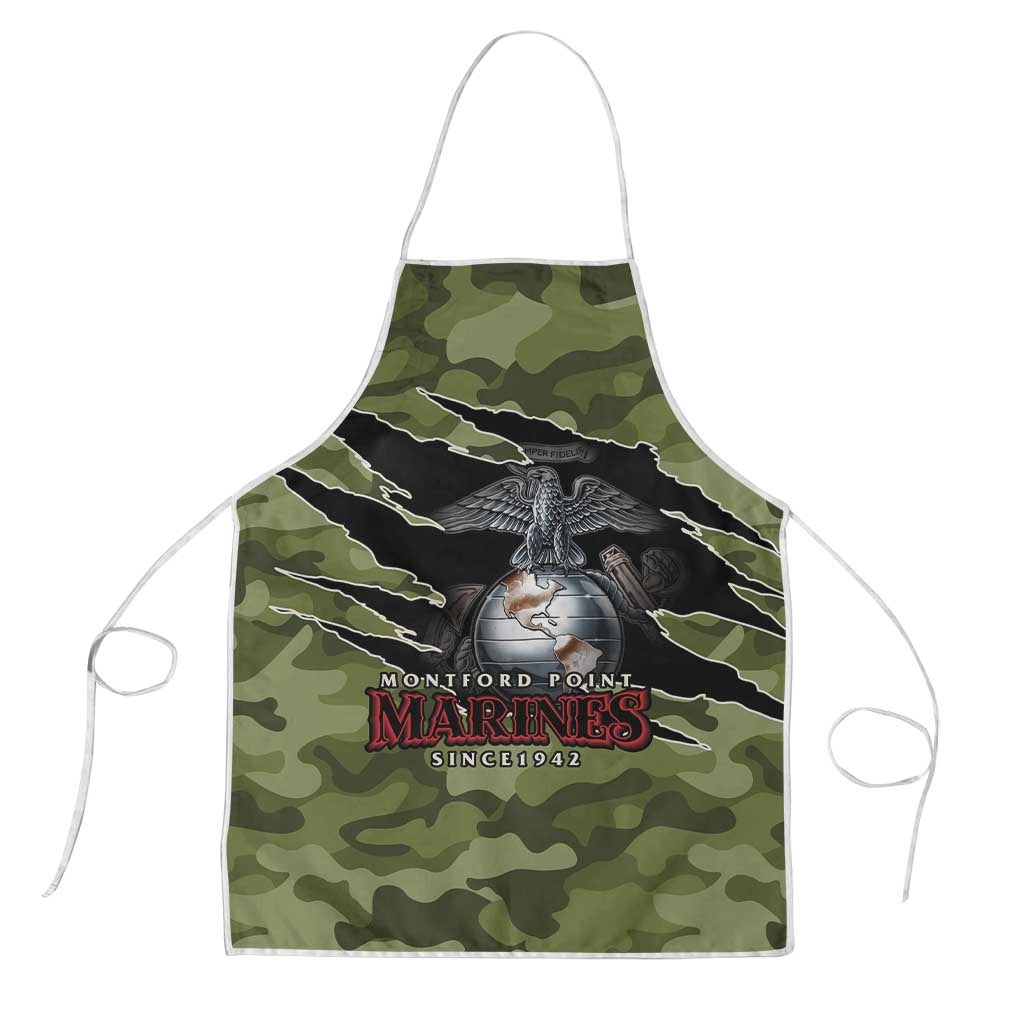 Montford Point Marines Apron African American Breaking Barriers 1942