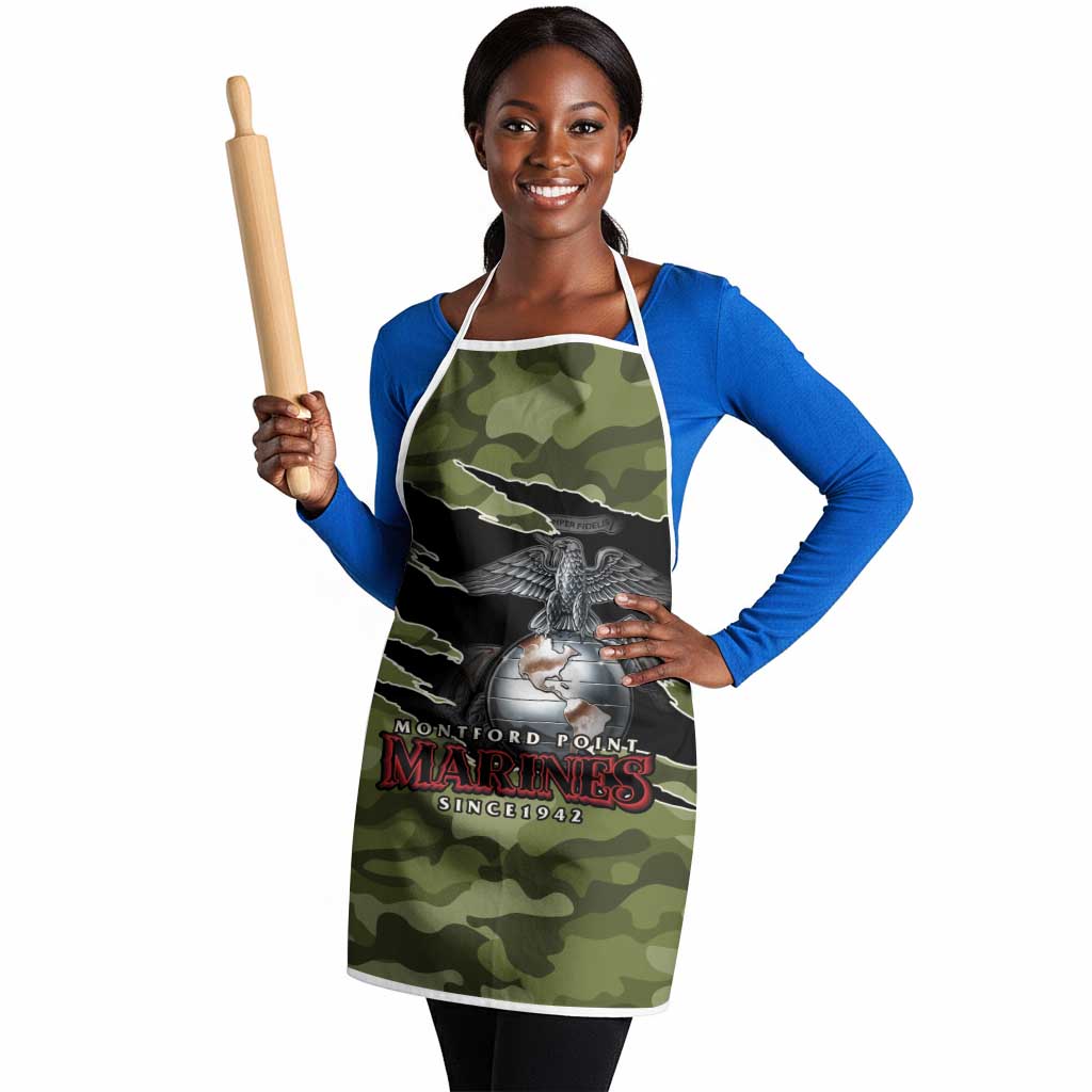 Montford Point Marines Apron African American Breaking Barriers 1942