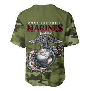 Montford Point Marines Baseball Jersey African American Breaking Barriers 1942