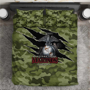 Montford Point Marines Bedding Set African American Breaking Barriers 1942