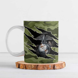 Montford Point Marines Ceramic Mug African American Breaking Barriers 1942