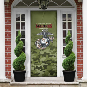 Montford Point Marines Door Cover African American Breaking Barriers 1942