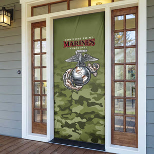 Montford Point Marines Door Cover African American Breaking Barriers 1942