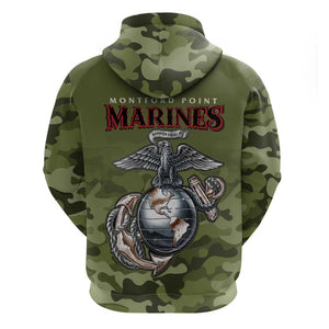 Montford Point Marines Hoodie African American Breaking Barriers 1942