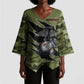 Montford Point Marines Kimono Sleeve Blouse African American Breaking Barriers 1942