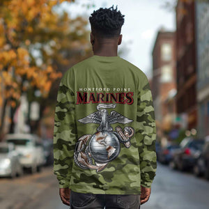 Montford Point Marines Long Sleeve Shirt African American Breaking Barriers 1942