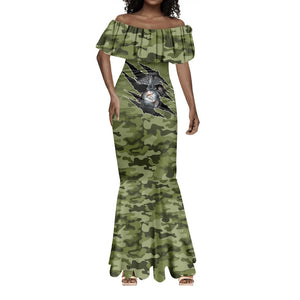 Montford Point Marines Mermaid Dress African American Breaking Barriers 1942