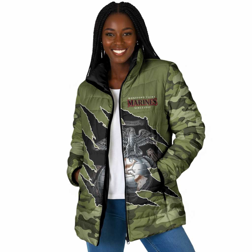 Montford Point Marines Padded Jacket African American Breaking Barriers 1942