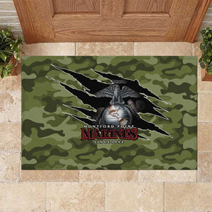 Montford Point Marines Rubber Doormat African American Breaking Barriers 1942