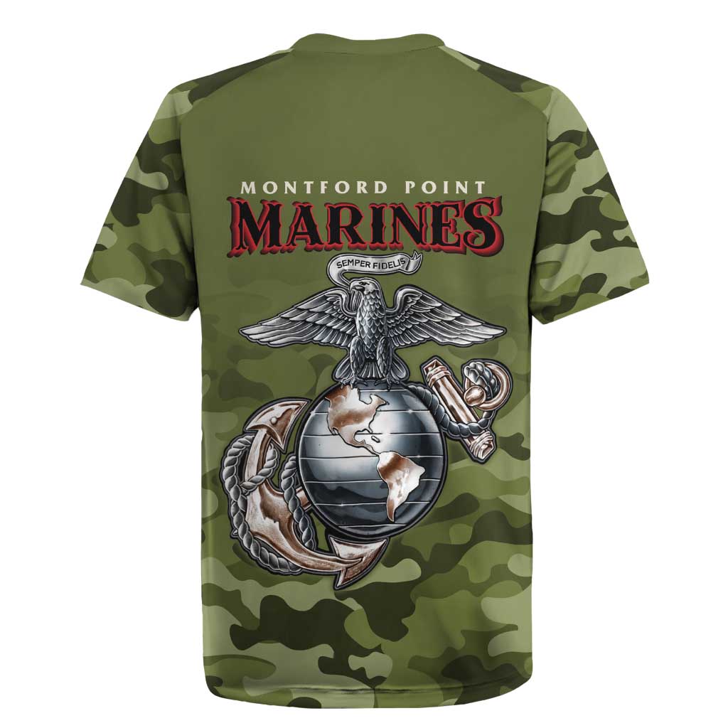 Montford Point Marines Rugby Jersey African American Breaking Barriers 1942