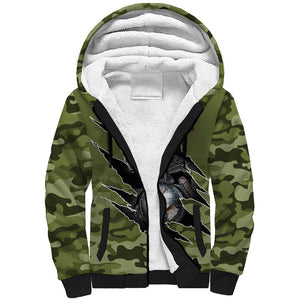 Montford Point Marines Sherpa Hoodie African American Breaking Barriers 1942