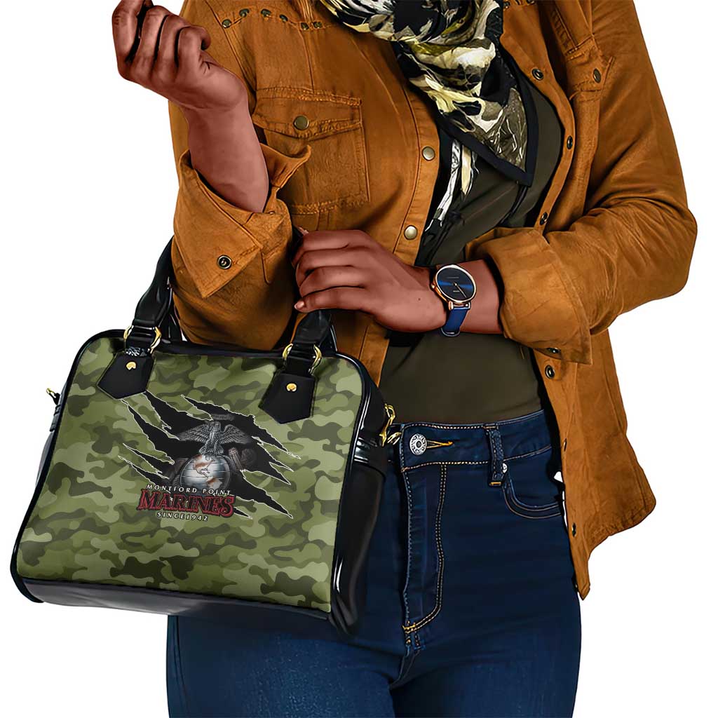 Montford Point Marines Shoulder Handbag African American Breaking Barriers 1942