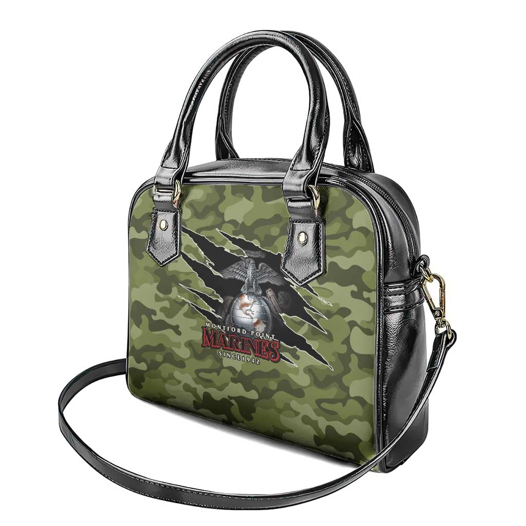 Montford Point Marines Shoulder Handbag African American Breaking Barriers 1942