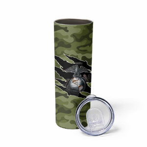 Montford Point Marines Skinny Tumbler African American Breaking Barriers 1942