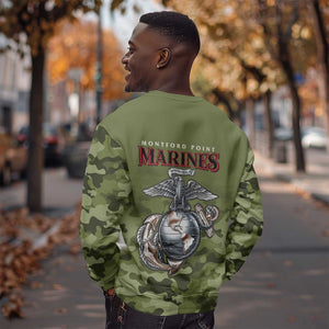 Montford Point Marines Sweatshirt African American Breaking Barriers 1942