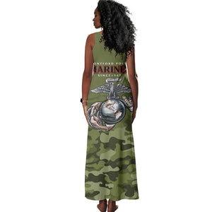 Montford Point Marines Tank Maxi Dress African American Breaking Barriers 1942