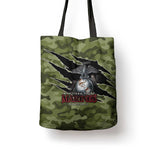 Montford Point Marines Tote Bag African American Breaking Barriers 1942