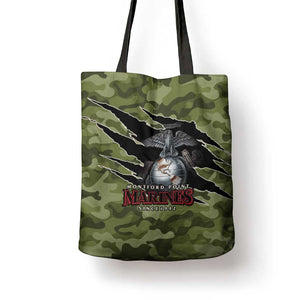 Montford Point Marines Tote Bag African American Breaking Barriers 1942