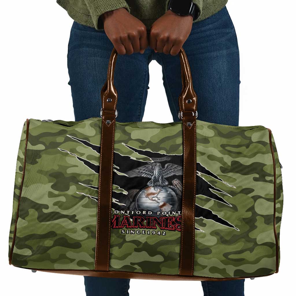 Montford Point Marines Travel Bag African American Breaking Barriers 1942
