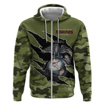 Montford Point Marines Zip Hoodie African American Breaking Barriers 1942