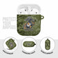 Montford Point Marines AirPods Case Flame Fire Military Green Camo