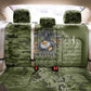 Montford Point Marines Back Car Seat Cover Flame Fire Military Green Camo