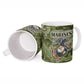 Montford Point Marines Ceramic Mug Flame Fire Military Green Camo