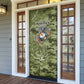 Montford Point Marines Door Cover Flame Fire Military Green Camo
