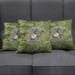 Montford Point Marines Pillow Cover Flame Fire Military Green Camo